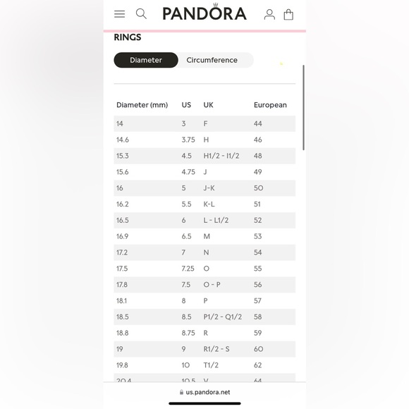 Pandora Clear CZ Poetic Droplet Ring size 58 - Picture 5 of 5